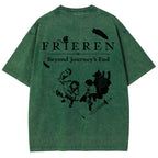 Frieren Unisex Fit Washed T-Shirt 2507030956
