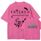 Frieren Unisex Fit Washed T-Shirt 2507030956