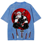 Demon Slayer Unisex Fit Washed T-Shirt 2507036022