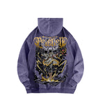 Frieren Casual Washed Hoodie 2508007195