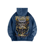 Frieren Casual Washed Hoodie 2508007195