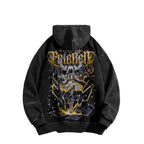 Frieren Casual Washed Hoodie 2508007195