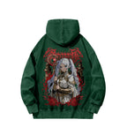 Frieren Casual Washed Hoodie 2508007199