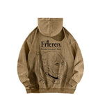 Frieren Casual Washed Hoodie 2508007215