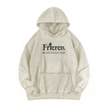 Frieren Casual Washed Hoodie 2508007215