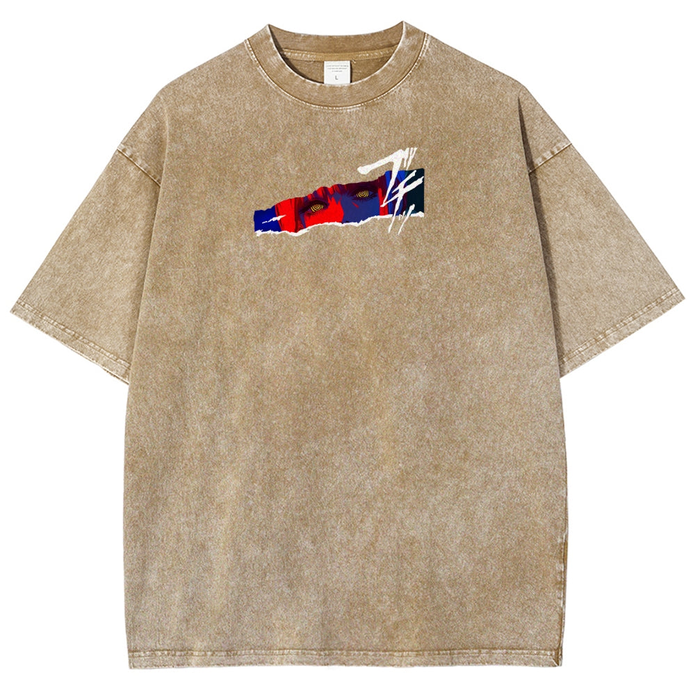 Chainsaw Man Makima Unisex Fit Washed T-Shirt 2508007831