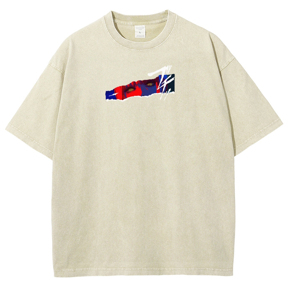 Chainsaw Man Makima Unisex Fit Washed T-Shirt 2508007831
