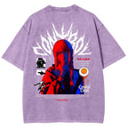Chainsaw Man Makima Unisex Fit Washed T-Shirt 2508007831