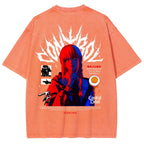 Chainsaw Man Makima Unisex Fit Washed T-Shirt 2508007831