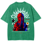 Chainsaw Man Makima Unisex Fit Washed T-Shirt 2508007831
