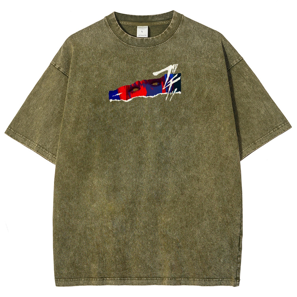Chainsaw Man Makima Unisex Fit Washed T-Shirt 2508007831