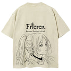 Frieren Unisex Fit Washed T-Shirt 2508014532