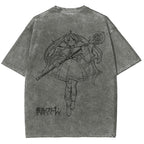 Frieren Unisex Fit Washed T-Shirt 2508014535