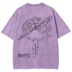Frieren Unisex Fit Washed T-Shirt 2508014535