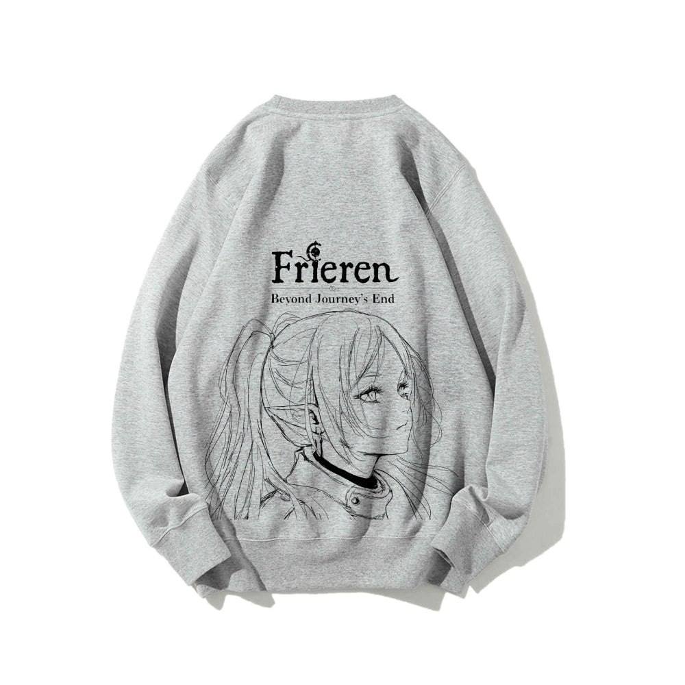 Frieren Casual Crewneck Sweatshirt 2508014536