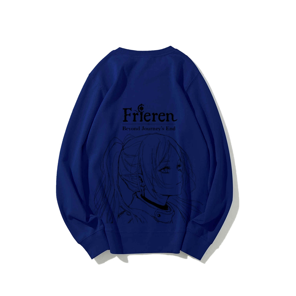 Frieren Casual Crewneck Sweatshirt 2508014536