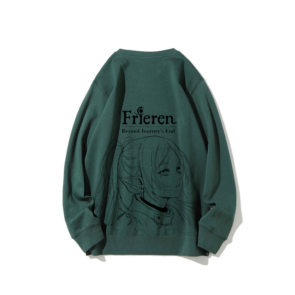 Frieren Casual Crewneck Sweatshirt 2508014536
