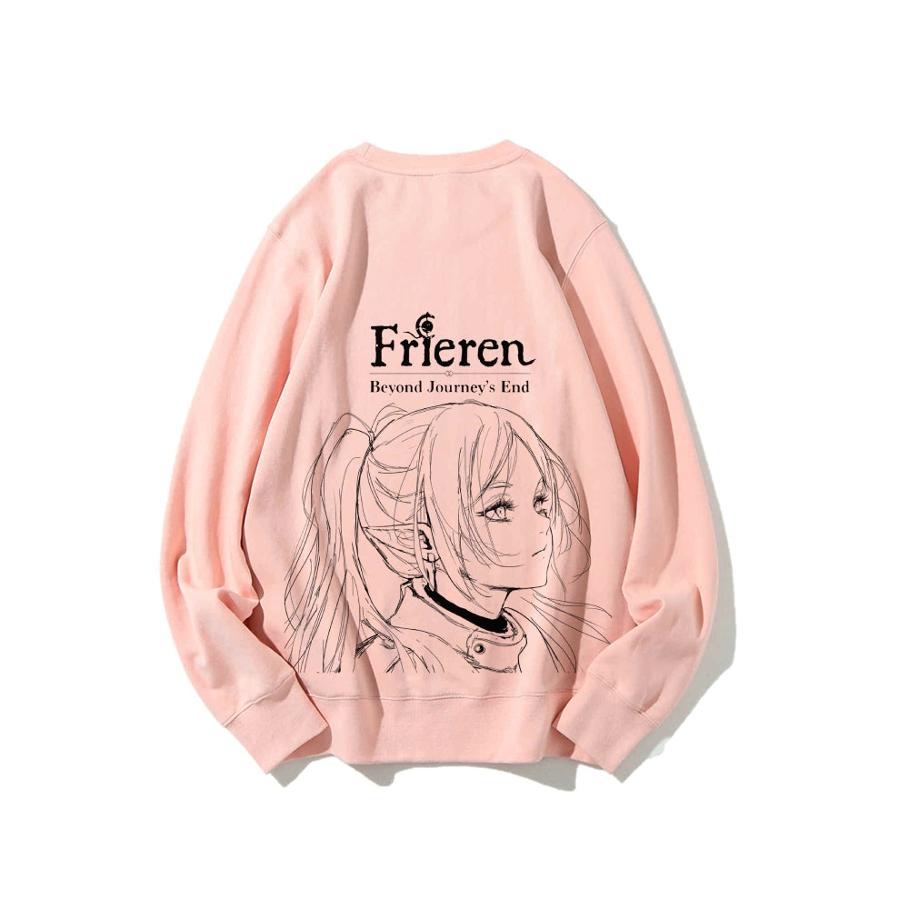 Frieren Casual Crewneck Sweatshirt 2508014536