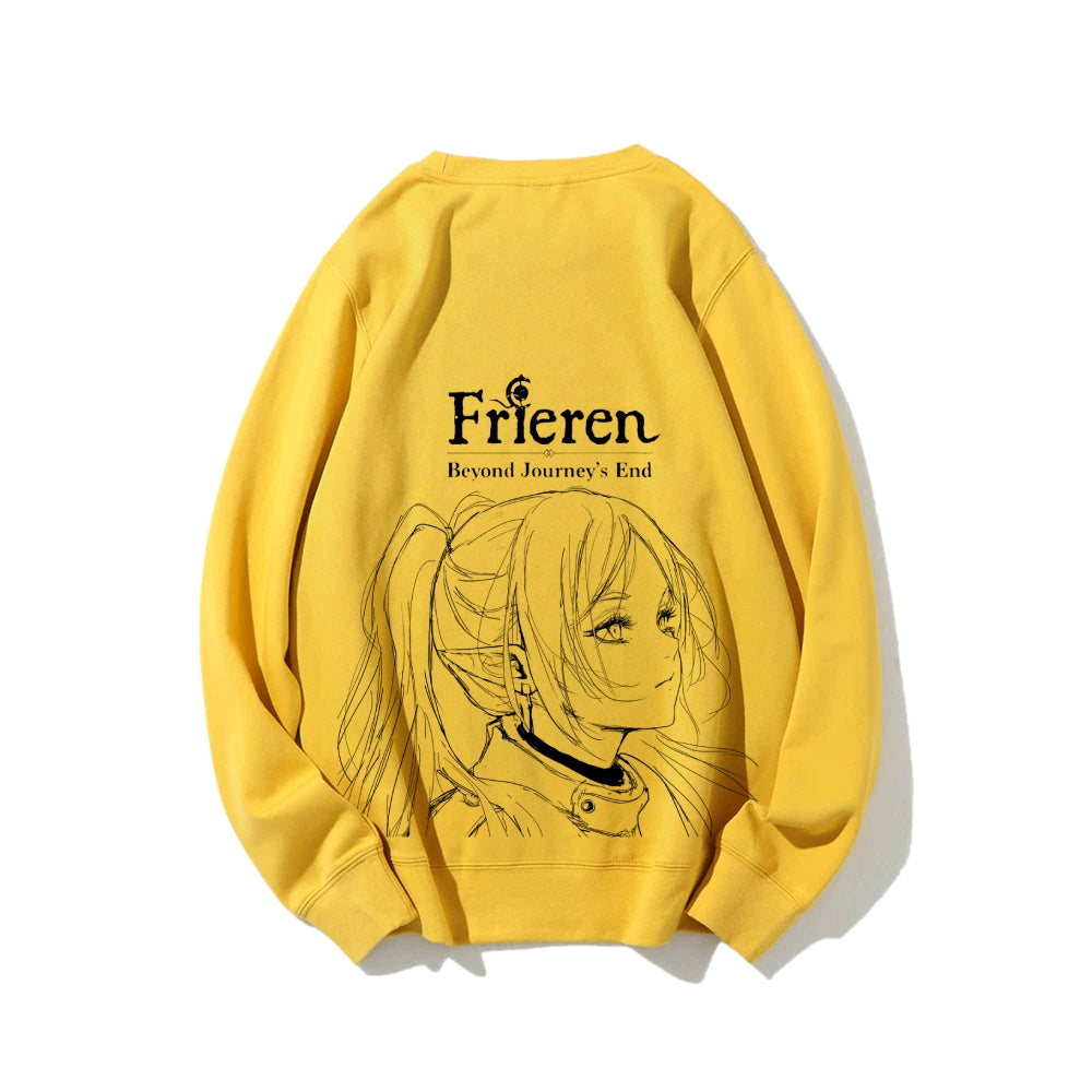 Frieren Casual Crewneck Sweatshirt 2508014536