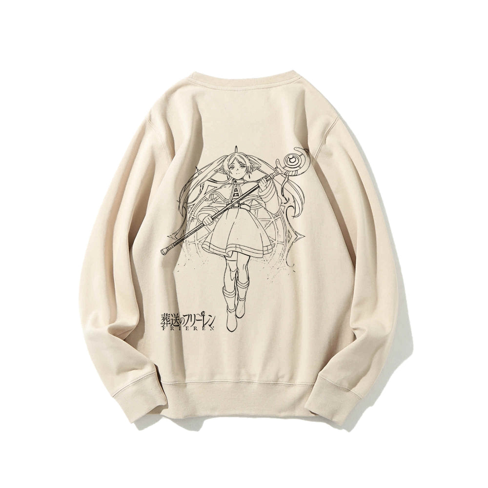 Frieren Casual Crewneck Sweatshirt 2508014537