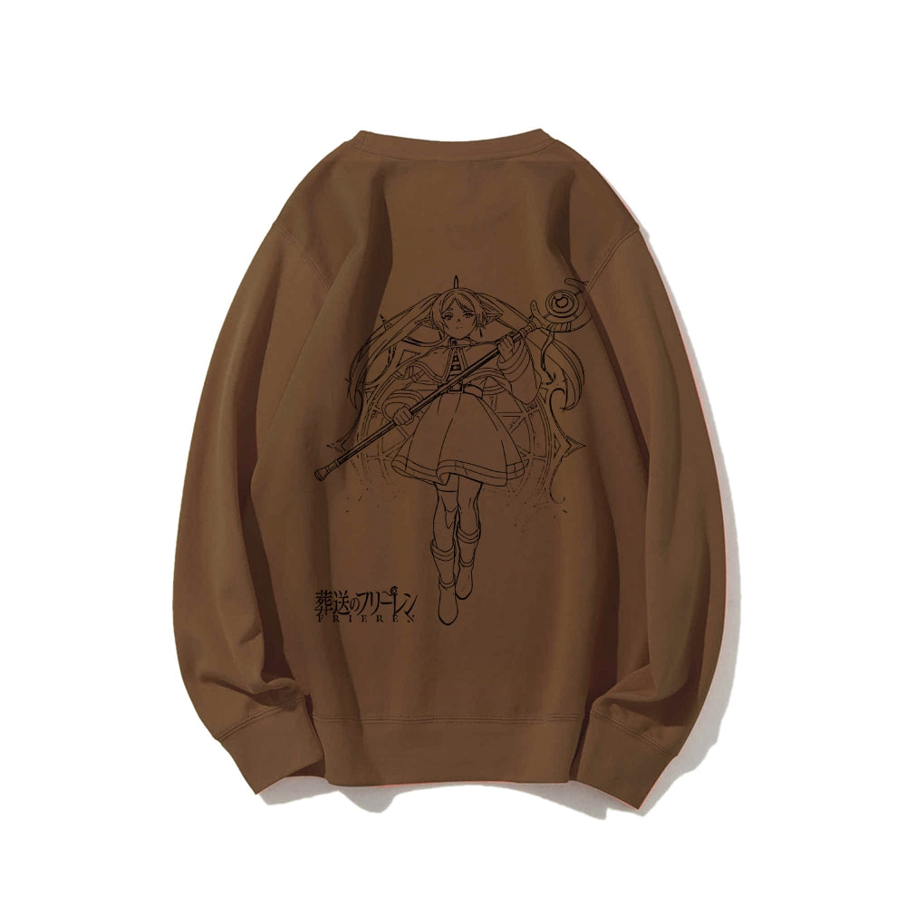Frieren Casual Crewneck Sweatshirt 2508014537