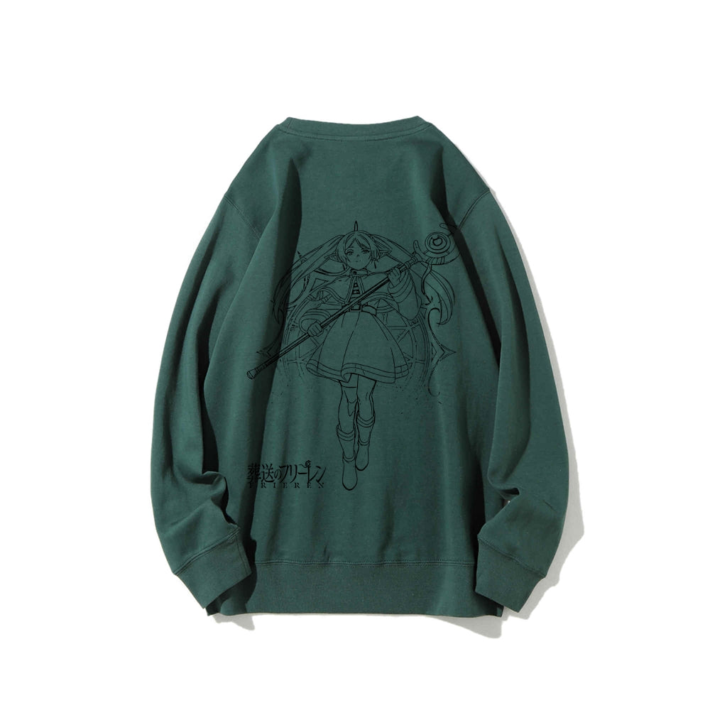 Frieren Casual Crewneck Sweatshirt 2508014537