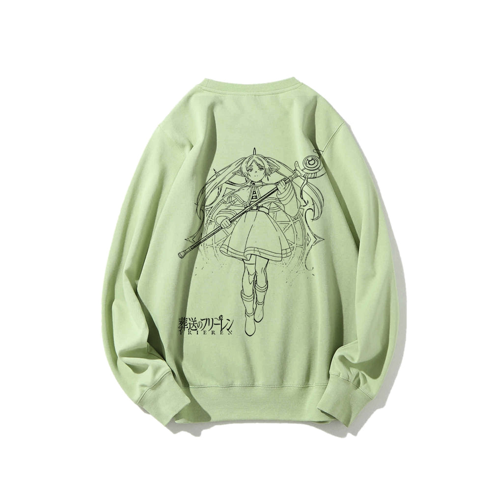 Frieren Casual Crewneck Sweatshirt 2508014537