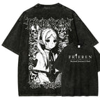 Frieren Unisex Fit Washed T-Shirt 2508014803
