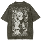 Frieren Unisex Fit Washed T-Shirt 2508014803