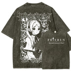 Frieren Unisex Fit Washed T-Shirt 2508014803