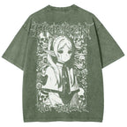 Frieren Unisex Fit Washed T-Shirt 2508014803