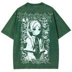 Frieren Unisex Fit Washed T-Shirt 2508014803