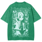 Frieren Unisex Fit Washed T-Shirt 2508014803