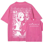 Frieren Unisex Fit Washed T-Shirt 2508014803