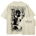 Frieren Unisex Fit Washed T-Shirt 2508014803