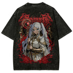 Frieren Unisex Fit Washed T-Shirt 2508014804