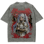 Frieren Unisex Fit Washed T-Shirt 2508014804