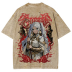 Frieren Unisex Fit Washed T-Shirt 2508014804