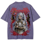 Frieren Unisex Fit Washed T-Shirt 2508014804
