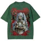 Frieren Unisex Fit Washed T-Shirt 2508014804