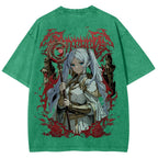 Frieren Unisex Fit Washed T-Shirt 2508014804