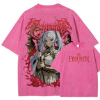 Frieren Unisex Fit Washed T-Shirt 2508014804