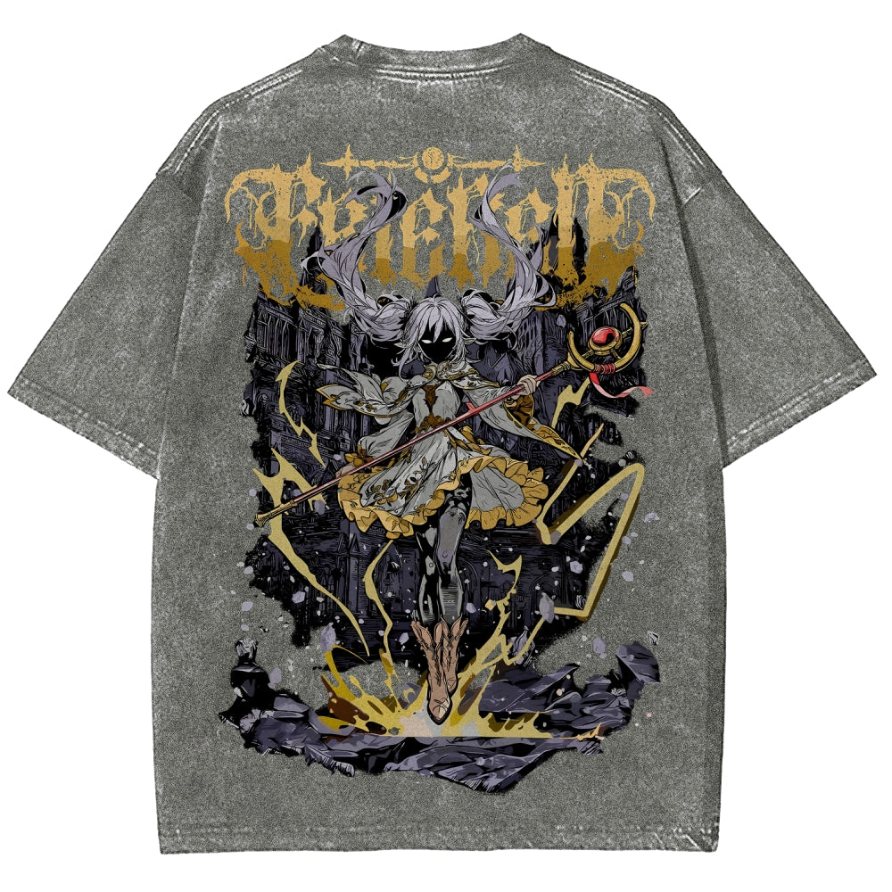 Frieren Unisex Fit Washed T-Shirt 2508014807