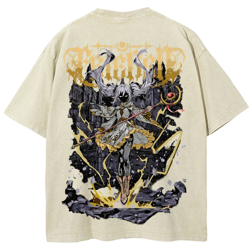 Frieren Unisex Fit Washed T-Shirt 2508014807
