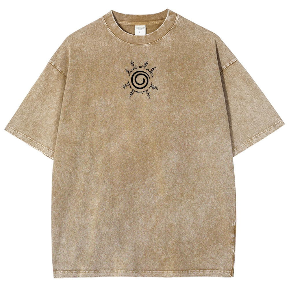 Naruto Unisex Fit Washed T-Shirt 2508017073