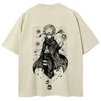 Naruto Unisex Fit Washed T-Shirt 2508017073