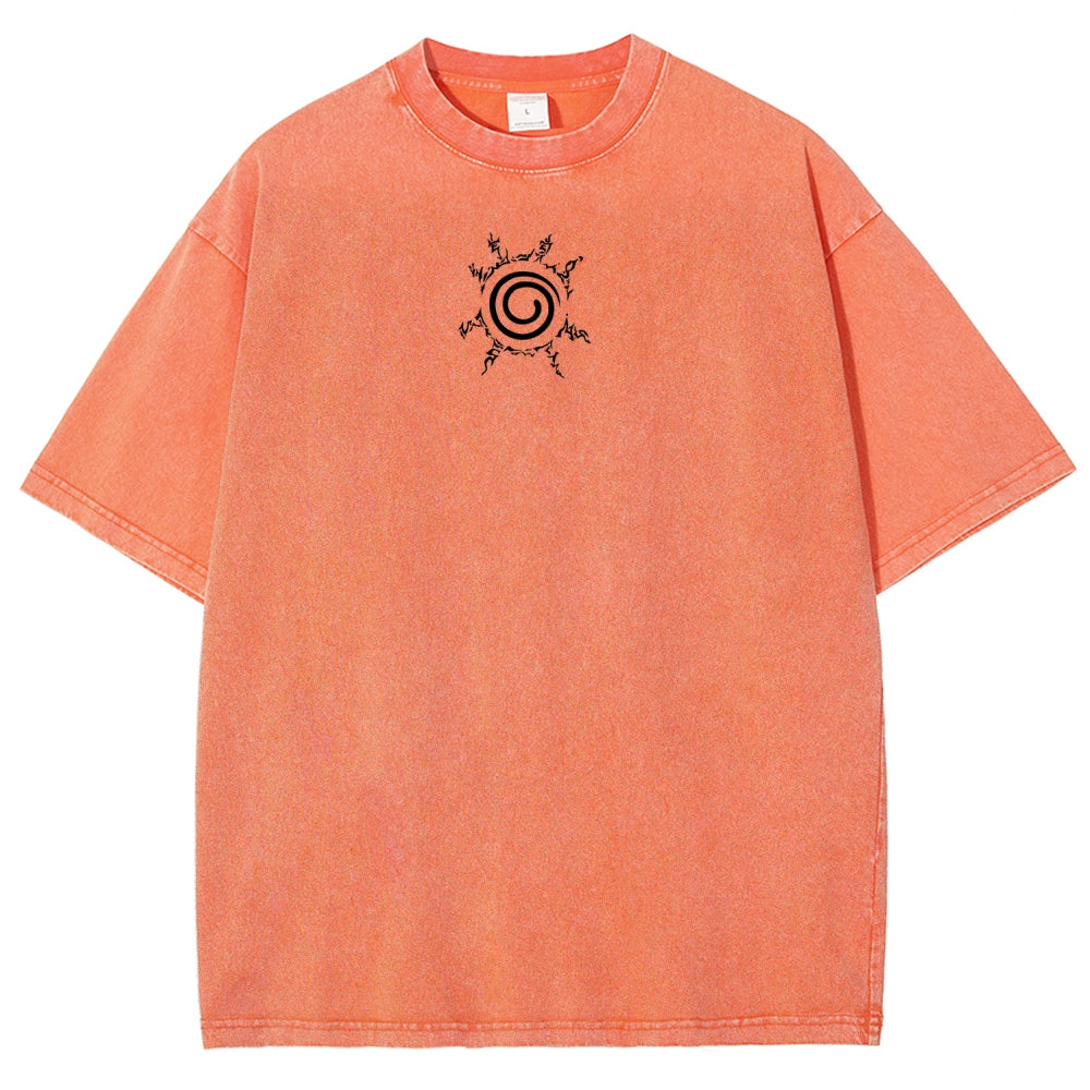 Naruto Unisex Fit Washed T-Shirt 2508017073