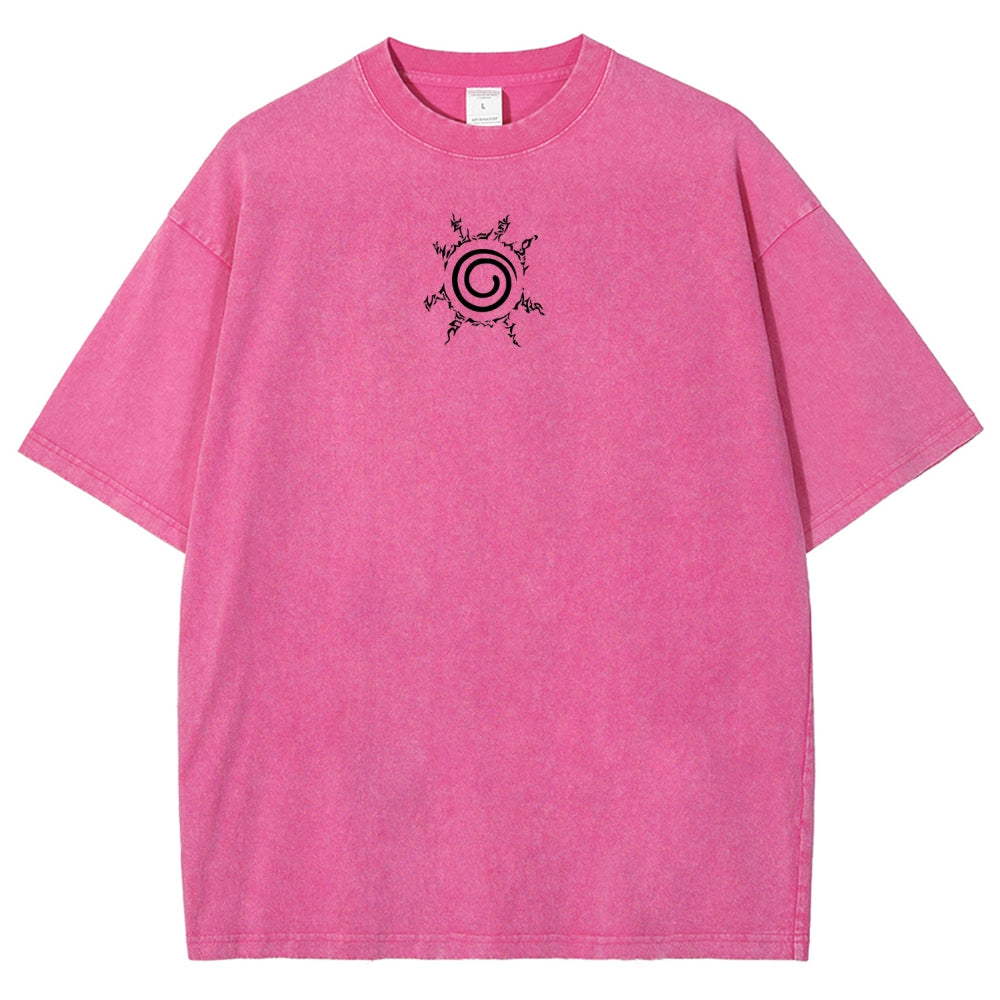 Naruto Unisex Fit Washed T-Shirt 2508017073