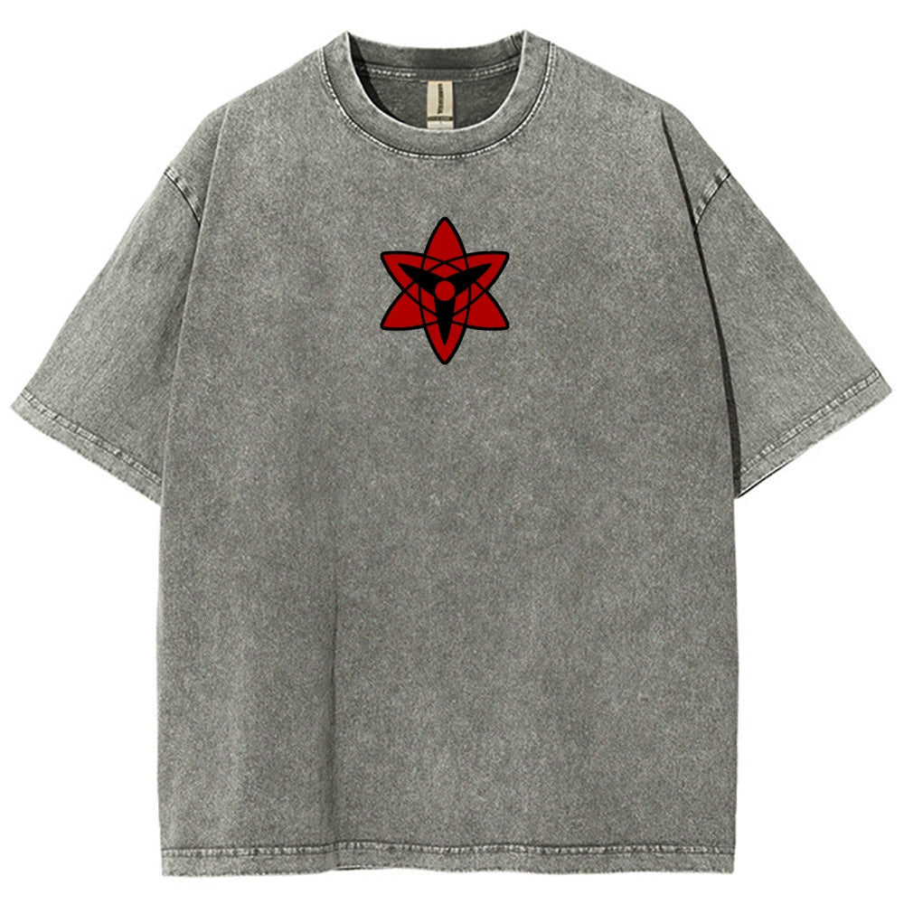 Naruto Unisex Fit Washed T-Shirt 2508017121