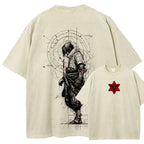 Naruto Unisex Fit Washed T-Shirt 2508017121